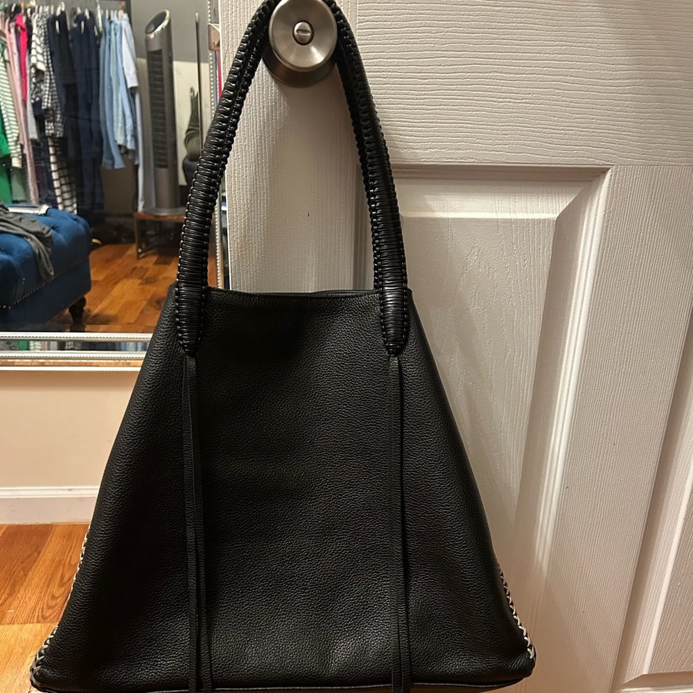 SOLD!!!!!Calista Iconic stitched Tote Bag with duster